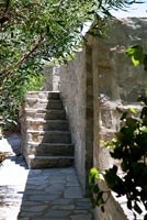 Traditional stone steps