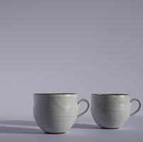Ceramic tea cups