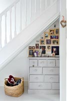 Chest of drawers under stairs