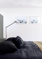 Contemporary bedroom detail