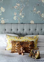 Patterned cushions and pillows