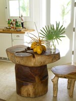 Rustic kitchen table