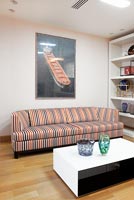 Modern striped sofa 