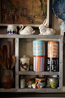 Kitchen storage detail