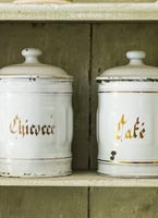 Vintage kitchen storage