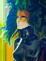 Mannequin with mask