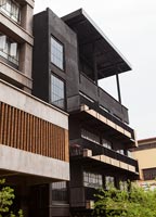 Contemporary apartment block