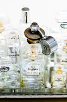 Perfume bottle display