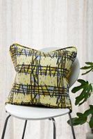 Cushion made from vintage fabric