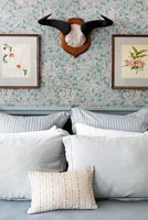 Country style bedroom detail