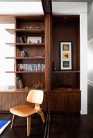 Built in bookcase