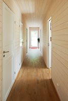 Wooden corridor