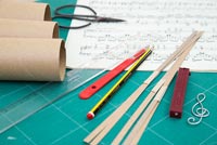 Step by Step guide for making Christmas Crackers from scratch - materials needed