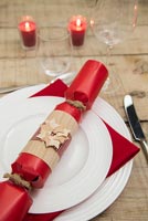 Step by Step guide for making Christmas Crackers - using cracker as a place setting