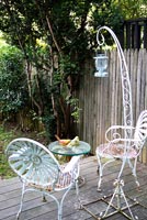 Vintage garden furniture