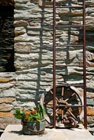Traditional stone wall 