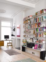 Modern bookshelves