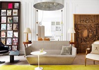 Eclectic living room furniture