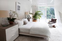 White bedroom