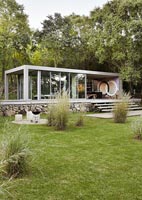 Contemporary house and garden