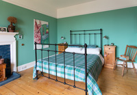 Turquoise bedroom