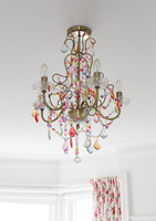 Colourful chandelier