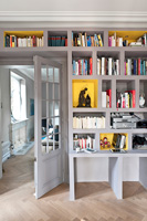 Modern bookshelves