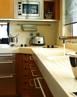 Modern kitchen detail
