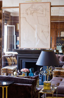 Classic living room detail