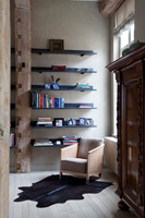 Wall mounted shelves