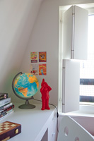 Globe light in childs room