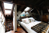 Wooden bedroom
