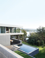 Contemporary house with scenic view