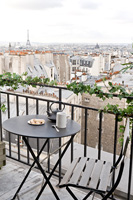 Balcony with views over Paris