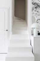 White steps