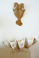 Sea horse wall ornament