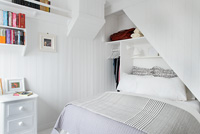 Compact bedroom
