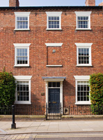 Red brick grade 2 listed townhouse