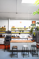 Open plan kitchen