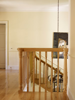 Wooden bannisters