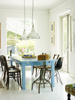 Eclectic dining room furniture
