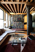 Modern open plan living room