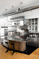 Industrial style kitchen
