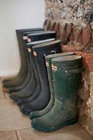Wellies in hall