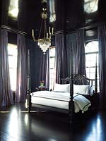 Black bedroom