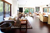 Modern asian style living room
