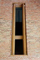 Minimal wooden shutters