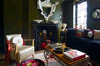 Opulent living room