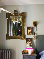 Vintage mirror and accessories