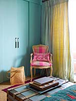 Colourful bedroom furniture
